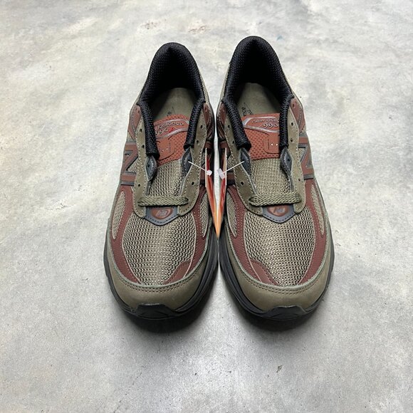 New Balance 990V6 Men's Dark Camo Rich Oak Black Cement U990CA6 - New - Picture 4 of 6